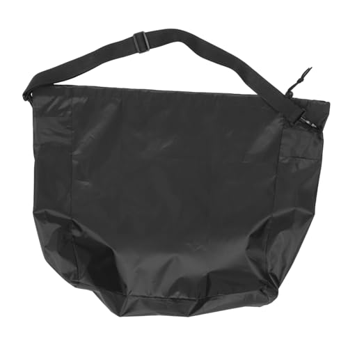 TOBBOMEY Kinderwagen Schutzbezug Staubdicht Tragbar Leicht Reise Transporttasche für Babyschale Kohleschwarz Robust Pflegeleicht Staubschutz Einkaufsschutz von TOBBOMEY