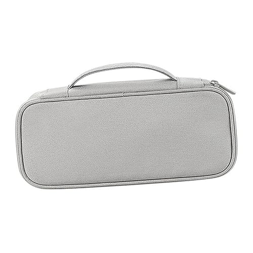 TOBBOMEY Multifunktionale Kabeltasche Elektronik Organizer Tasche Große Aufbewahrungstasche für Ladekabel Powerbank Externe Festplatte Reise Zubehör Organizer von TOBBOMEY
