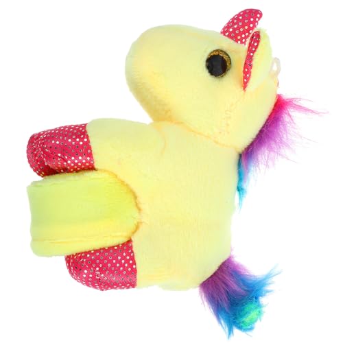 TOBBOMEY Plüsch Slap Band Kuscheltier Armband Niedliches Tiermotiv Slap Bracelet Weiches Hautfreundliches Partyarmband für Mädchen und Geschenkideen von TOBBOMEY