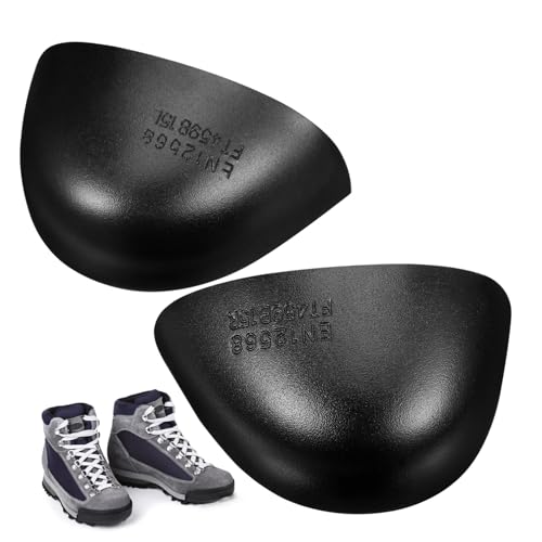 TOBBOMEY Stahlkappe Zehenschutz Arbeitsschuhe Universalgröße Unisex Stahl Zehenschutzkappe Robust Schutz vor Quetschungen und Durchstichen für Arbeitsumgebung von TOBBOMEY