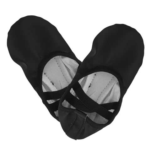 TOBBOMEY Tanzschuhe Ballettschuhe Mädchen Ballerinas Hausschuhe Für Damen Tanzschuhe Ballerinas Für Mädchen Ballettschuhe Ohne Schnürung Ballett Tanz Weiche von TOBBOMEY