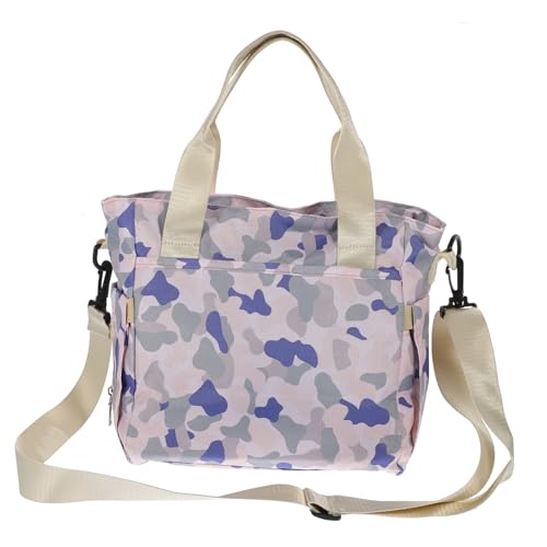 TOBBOMEY Wickeltasche Nylon Aufbewahrungstasche Ergonomische Schultergurte Extra Weites Öffnen Multifunktional Strapazierfähig Organizer für Windeln Flaschen Kleidung von TOBBOMEY