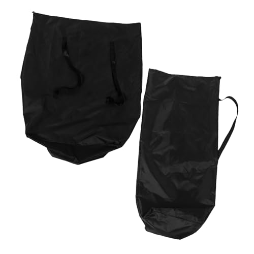 TOBBOMEY wasserdichte Kinderwagen Tasche mit Tragegurt Faltbar Robustes Schwarzes Material Geräumiger Rucksack für Reise und Flug Praktischer Schutz für Zusammenklappbaren Buggy und von TOBBOMEY