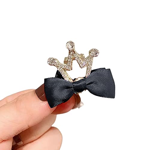 TOBILE Haarspangen, 5 Stück, hohe Pferdeschwanz, feste Haarspangen, elegante Perlen, für Frauen, glänzende Kristalle, modische Haar-Accessoires, Stil 13 bis 3 cm von TOBILE