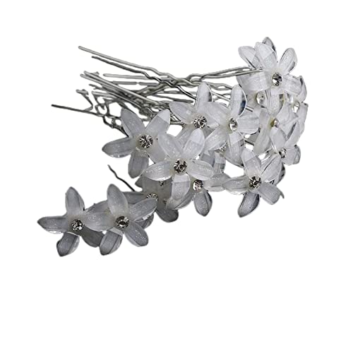 TOBILE Haarspangen für Damen, Blumen, Haarnadeln, Hochzeit, Brautschmuck, Kristall, U-förmig, Großhandel, b-20 Stück von TOBILE