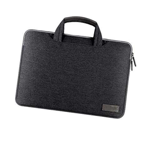 TOBILE Laptoptasche 33 14 15 6 Zoll wasserdichte langlebige Laptoptasche Aktentasche Handtasche - schwarz für Mac 13 13 15 6 Zoll von TOBILE