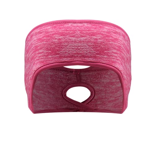 TOBILE Ohrenschützer Winter Stirnband Ohrwärmer Damen Herren Winddicht Laufen Stirnband Yoga Outdoor Verwendung Sport Fitness Kopftuch Typ1-rose rot von TOBILE