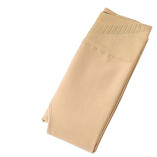 TOBILE Strumpfhose Damen Strumpfhose Super Lange Flesh Farbe Verdickte Unterseite Winter Plüsch Tight von TOBILE