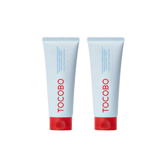 TOCOBO - Clay Cleansing Foam - 150ml (2ea) Set von TOCOBO
