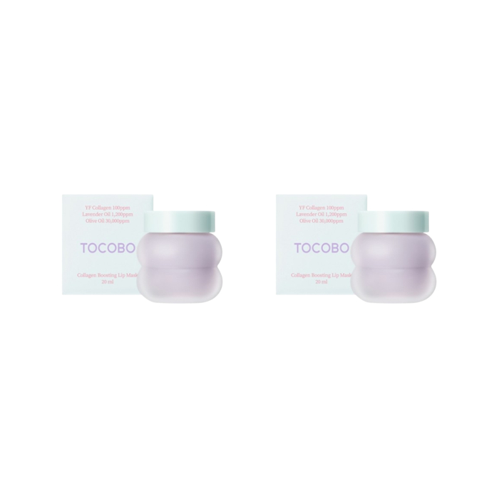 TOCOBO - Collagen Boosting Lip Mask - 20ml (2ea) Set von TOCOBO