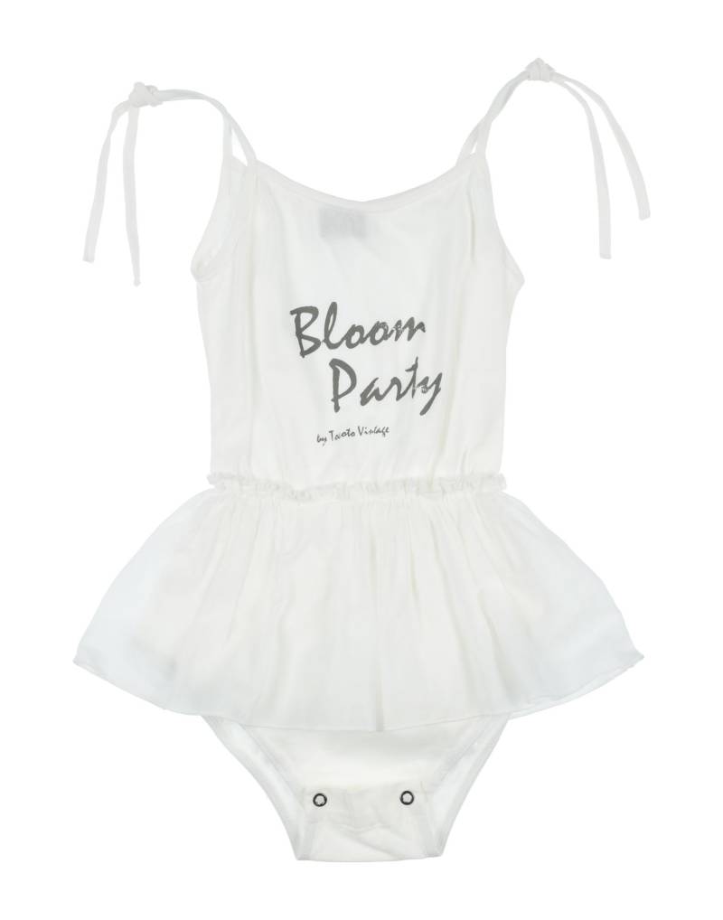 TOCOTO VINTAGE Babykleid Kinder Weiß von TOCOTO VINTAGE