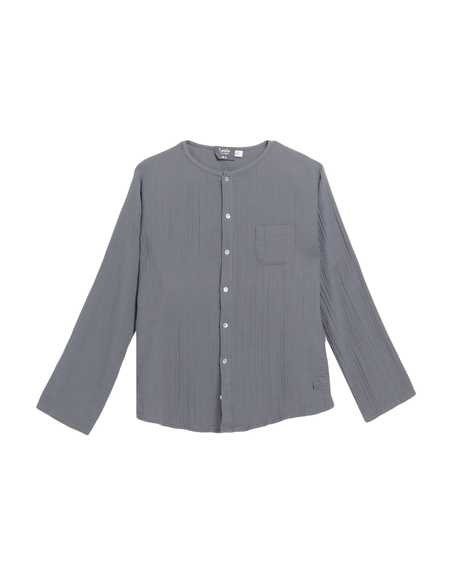TOCOTO VINTAGE Hemd Kinder Grau TOCOTO VINTAGE Hemd Kinder Grau von TOCOTO VINTAGE