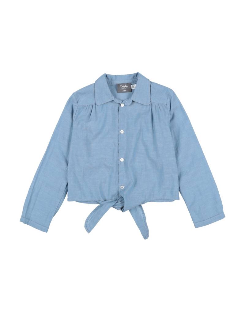 TOCOTO VINTAGE Hemd Kinder Hellblau von TOCOTO VINTAGE