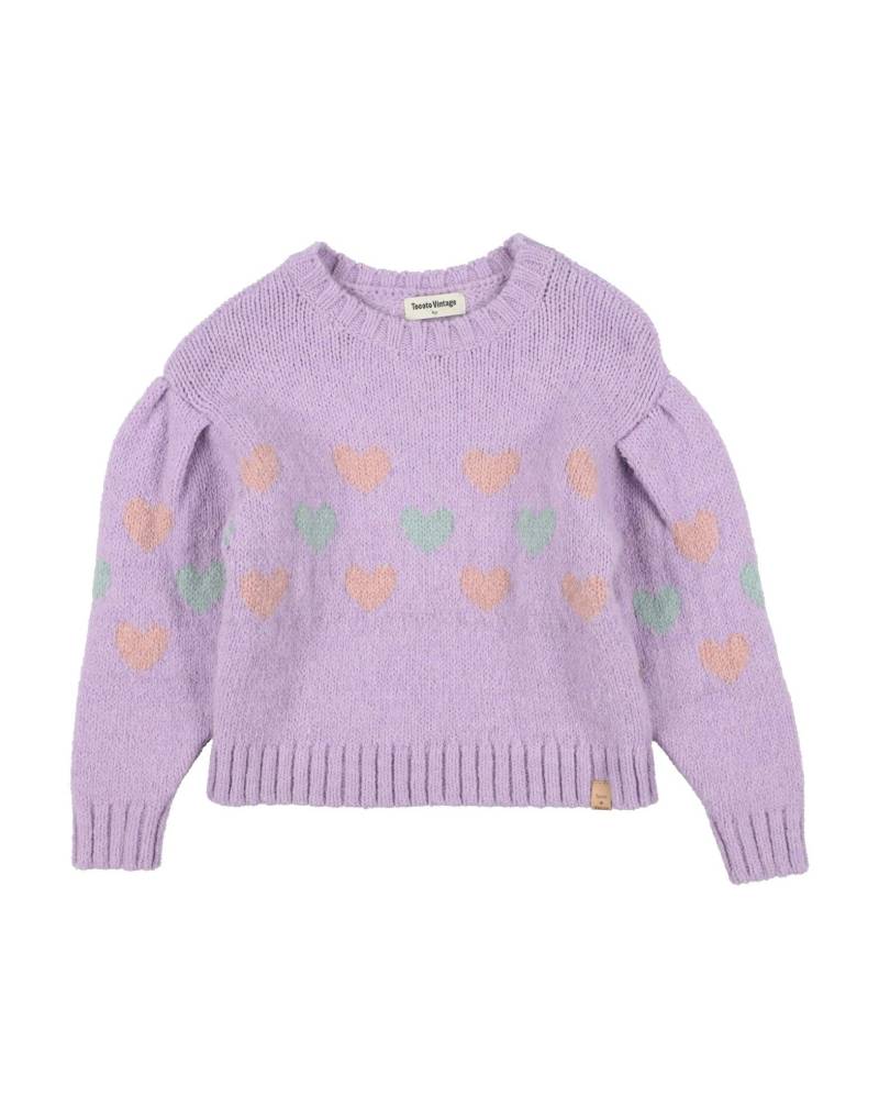 TOCOTO VINTAGE Pullover Kinder Lila von TOCOTO VINTAGE