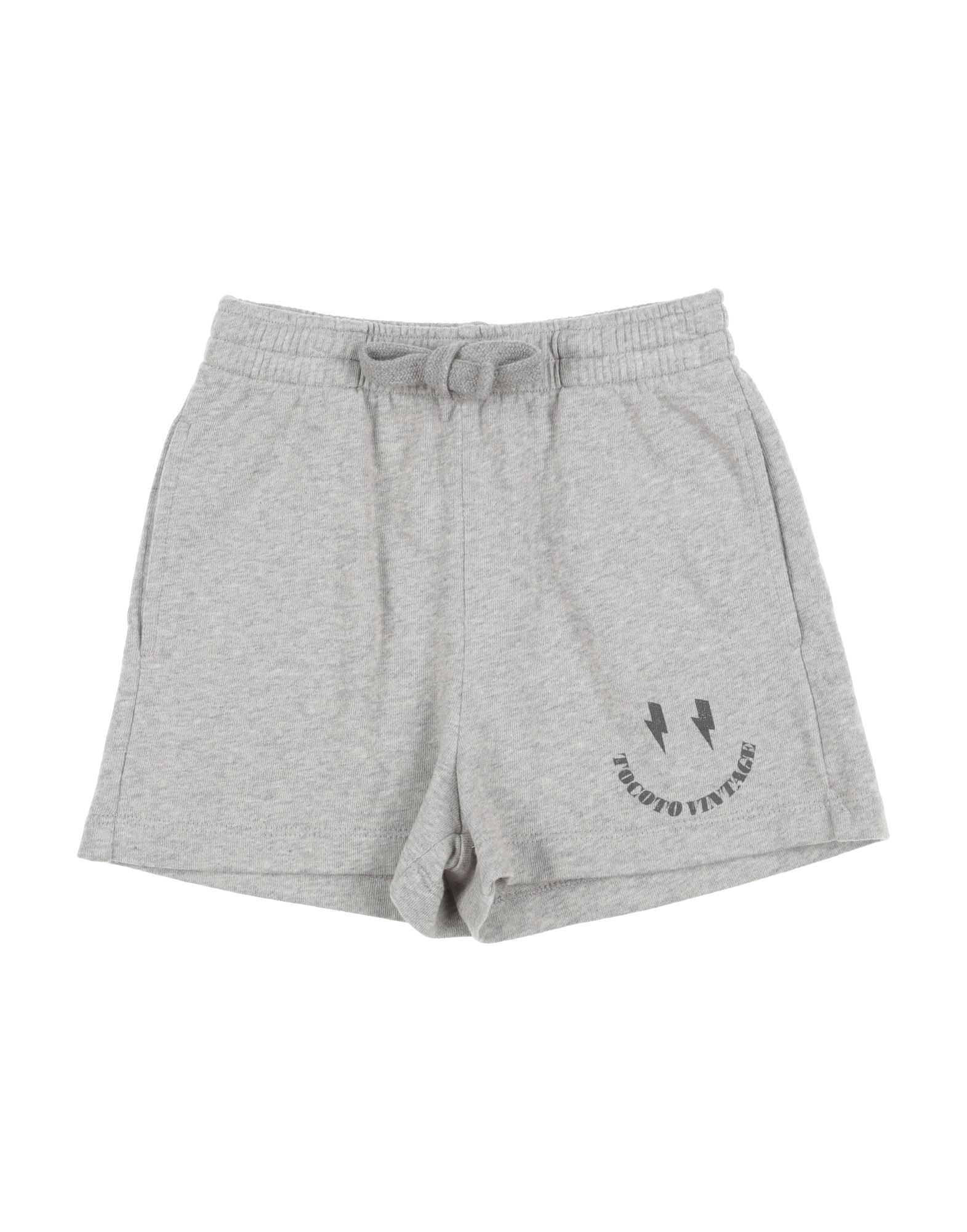 TOCOTO VINTAGE Shorts & Bermudashorts Kinder Grau TOCOTO VINTAGE Shorts & Bermudashorts Kinder Grau von TOCOTO VINTAGE