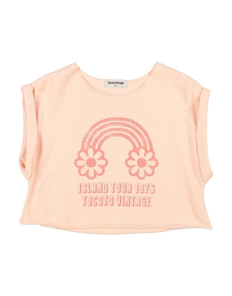 TOCOTO VINTAGE Sweatshirt Kinder Lachs von TOCOTO VINTAGE