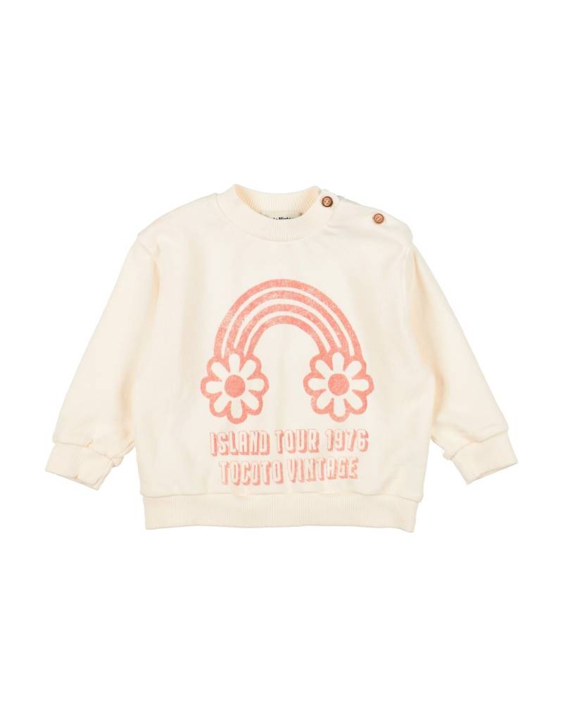 TOCOTO VINTAGE Sweatshirt Kinder Off white von TOCOTO VINTAGE