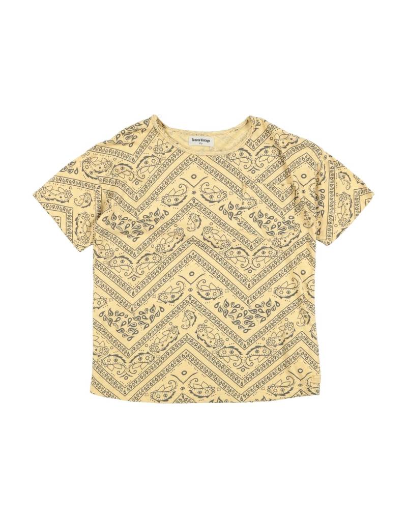 TOCOTO VINTAGE T-shirts Kinder Gelb von TOCOTO VINTAGE