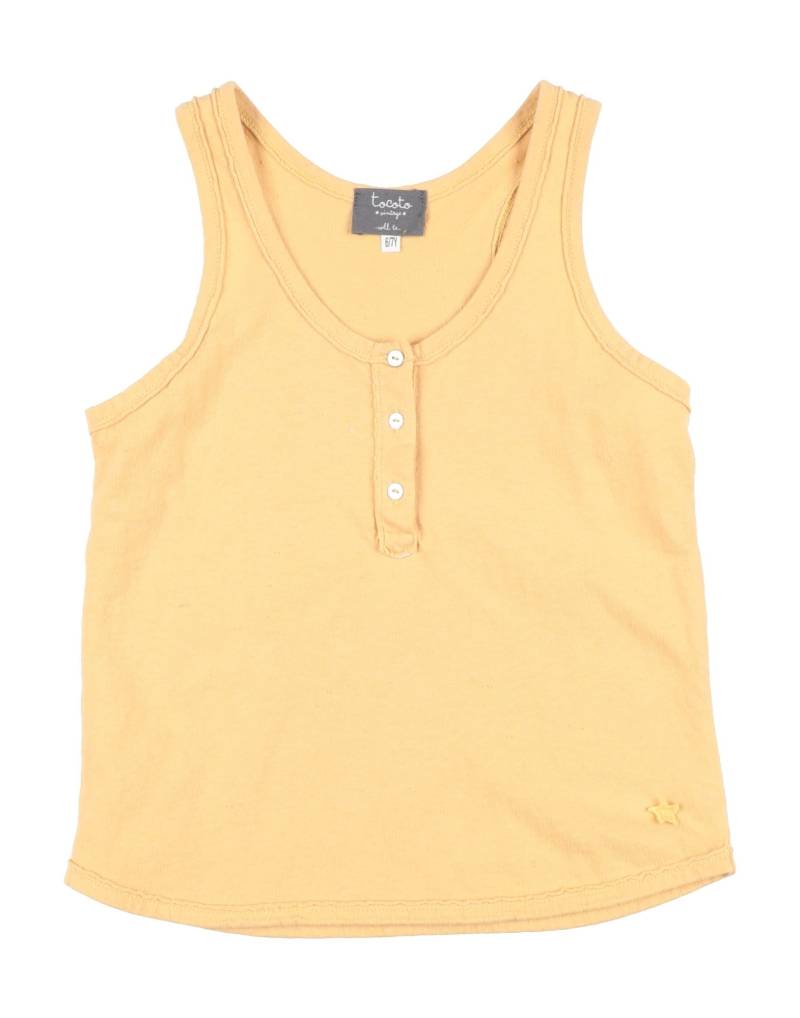 TOCOTO VINTAGE T-shirts Kinder Gelb von TOCOTO VINTAGE