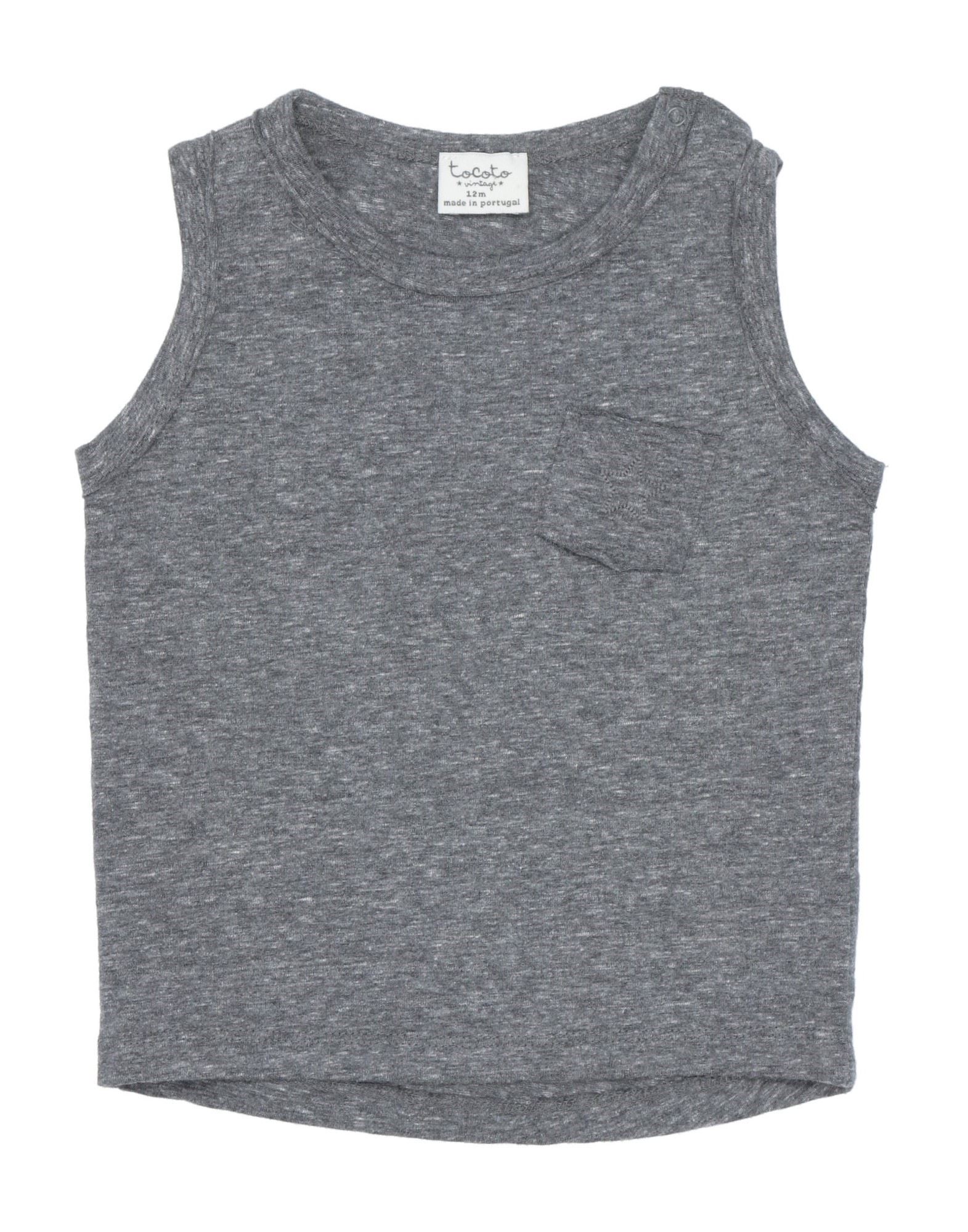 TOCOTO VINTAGE T-shirts Kinder Grau TOCOTO VINTAGE T-shirts Kinder Grau von TOCOTO VINTAGE