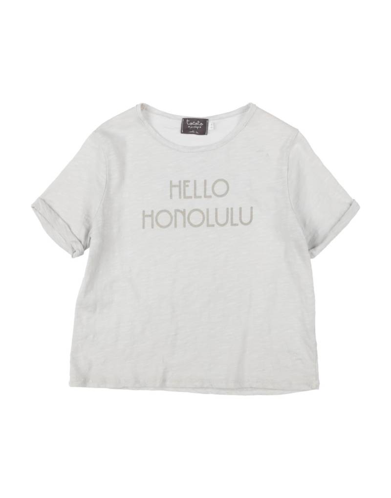 TOCOTO VINTAGE T-shirts Kinder Hellgrau von TOCOTO VINTAGE