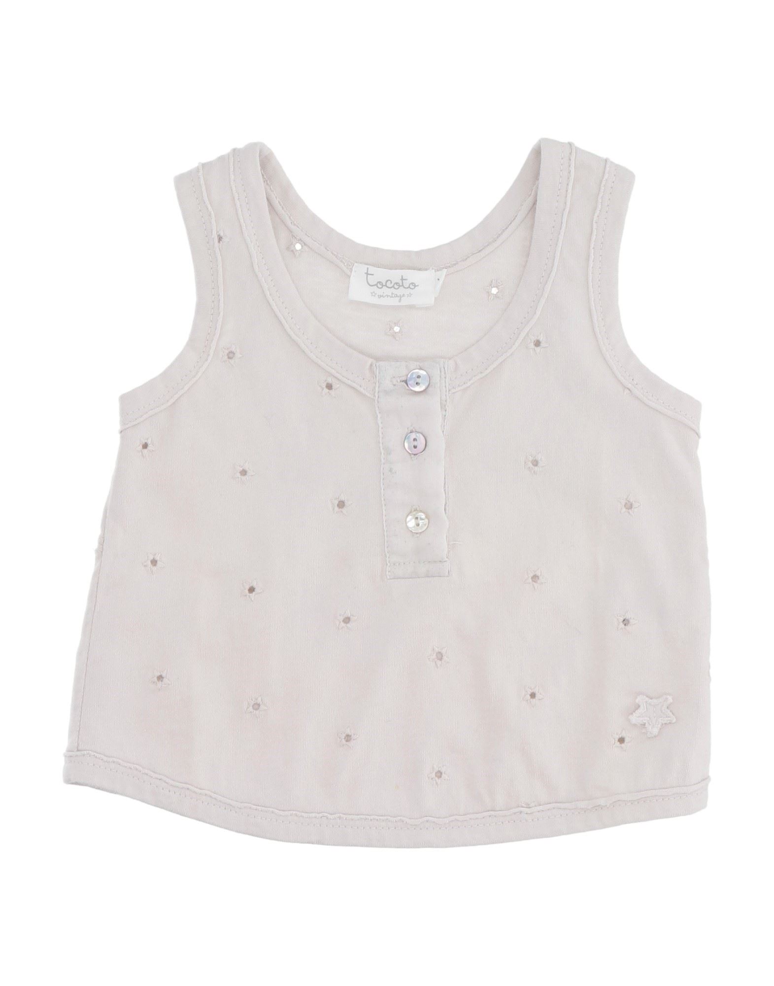 TOCOTO VINTAGE T-shirts Kinder Hellgrau TOCOTO VINTAGE T-shirts Kinder Hellgrau von TOCOTO VINTAGE