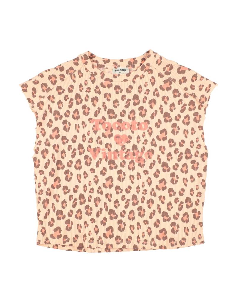 TOCOTO VINTAGE T-shirts Kinder Hellrosa von TOCOTO VINTAGE