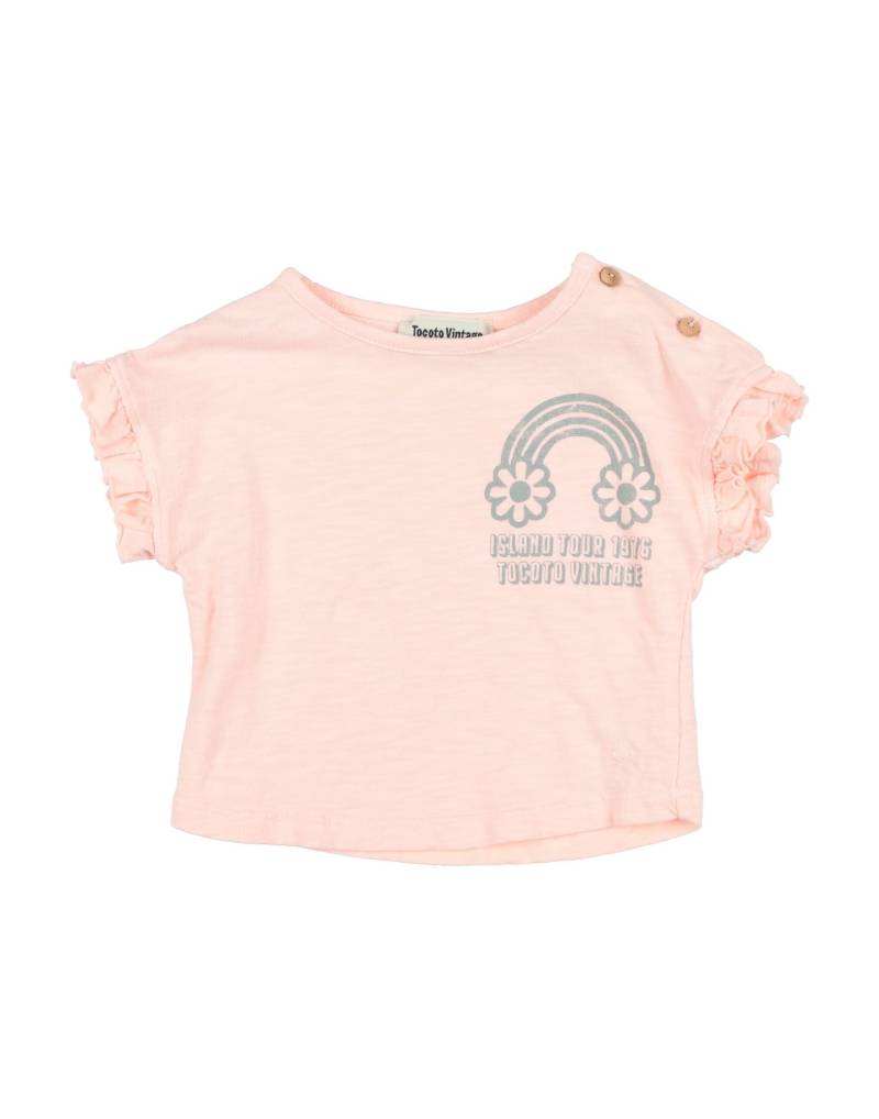 TOCOTO VINTAGE T-shirts Kinder Hellrosa von TOCOTO VINTAGE