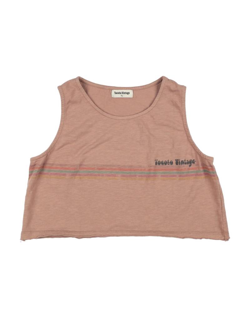 TOCOTO VINTAGE T-shirts Kinder Khaki von TOCOTO VINTAGE