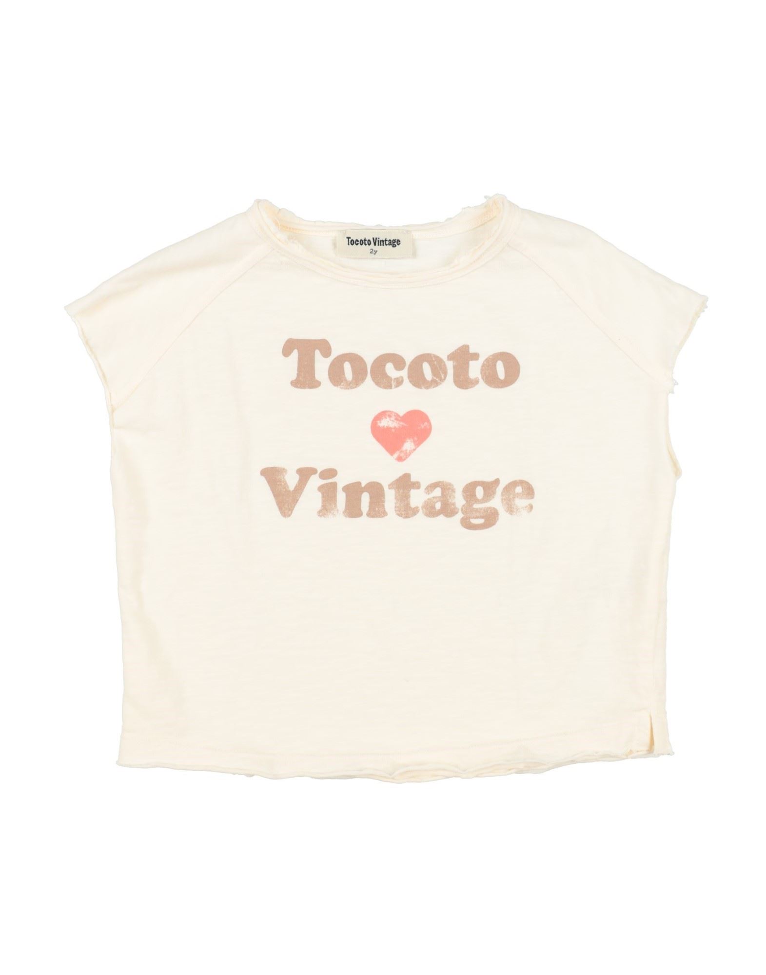 TOCOTO VINTAGE T-shirts Kinder Off white von TOCOTO VINTAGE