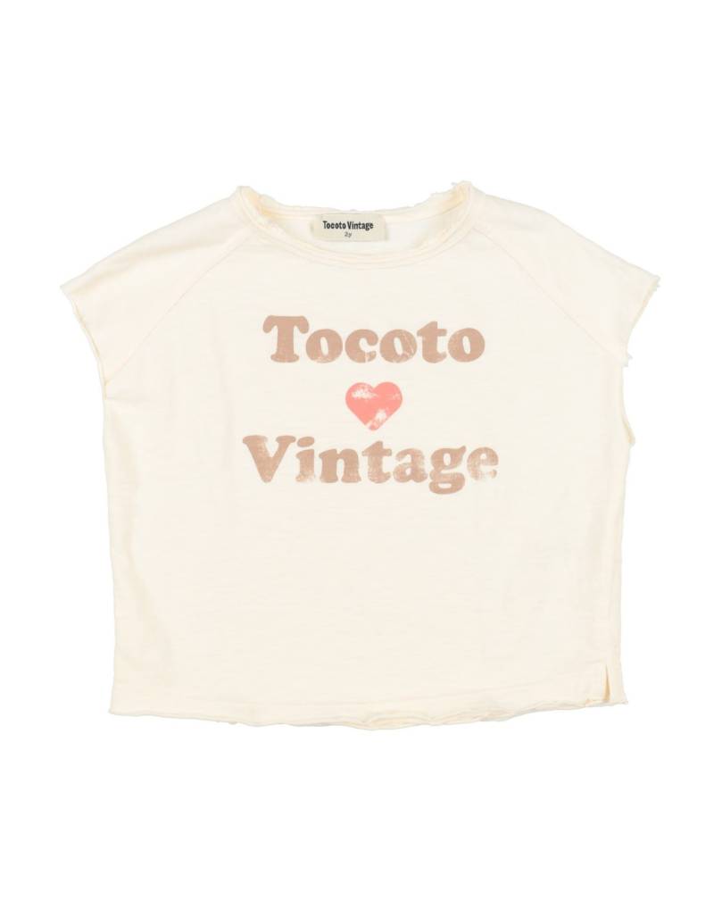 TOCOTO VINTAGE T-shirts Kinder Off white von TOCOTO VINTAGE