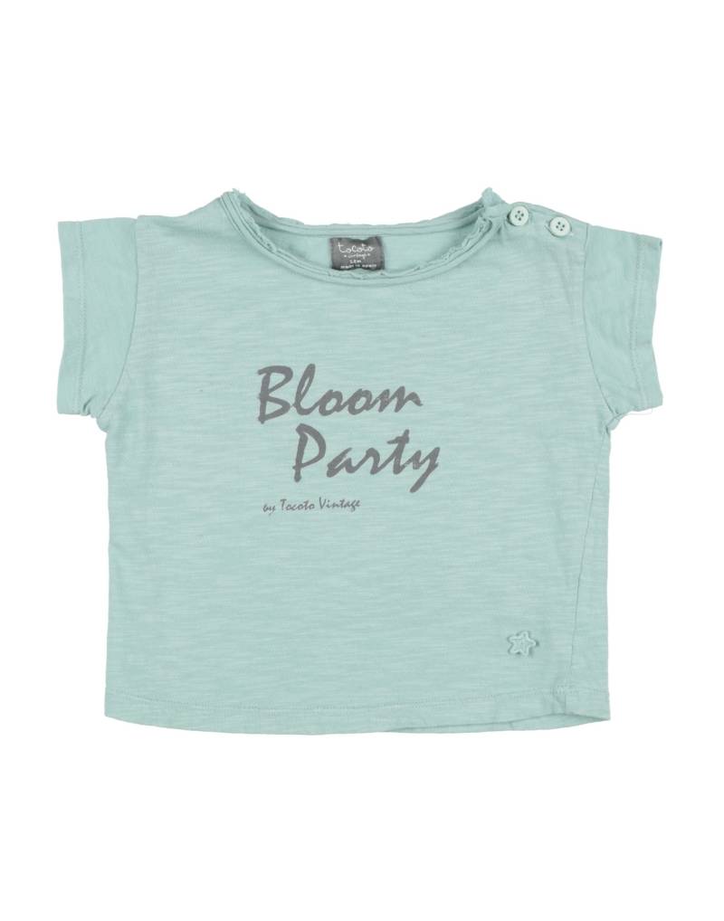 TOCOTO VINTAGE T-shirts Kinder Salbeigrün von TOCOTO VINTAGE