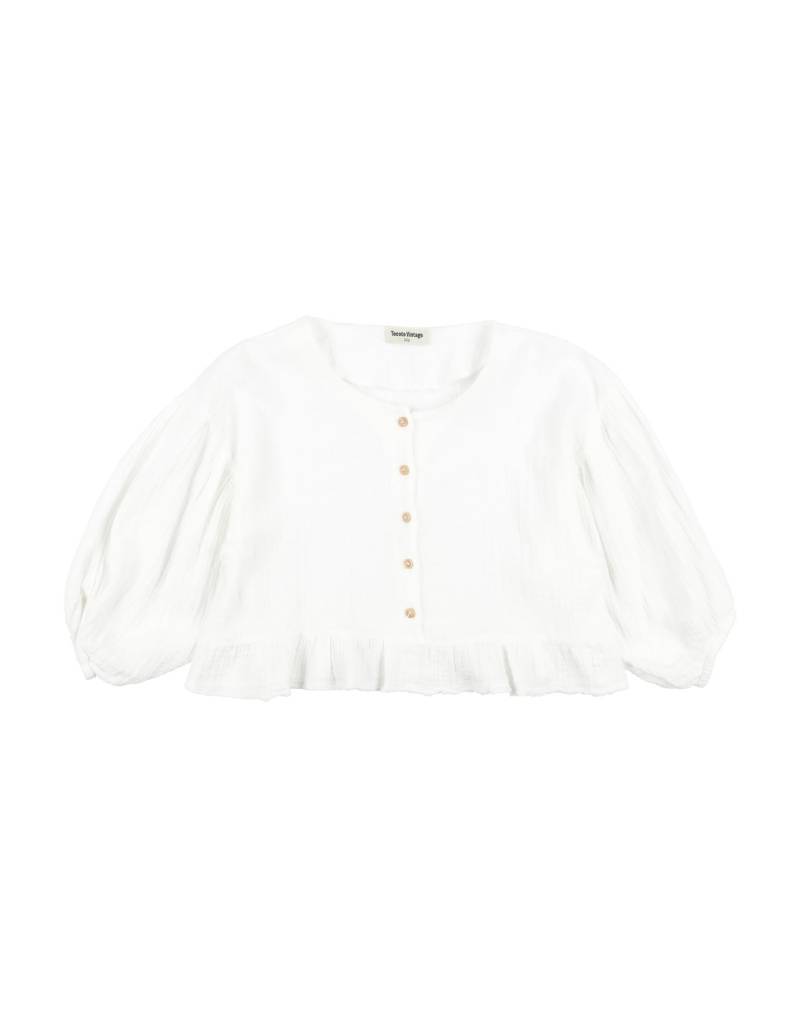 TOCOTO VINTAGE Top Kinder Weiß von TOCOTO VINTAGE