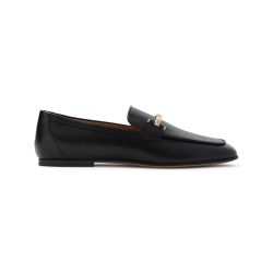 Schwarze Leder Slipper Für Frauen Von Tod's von TOD'S