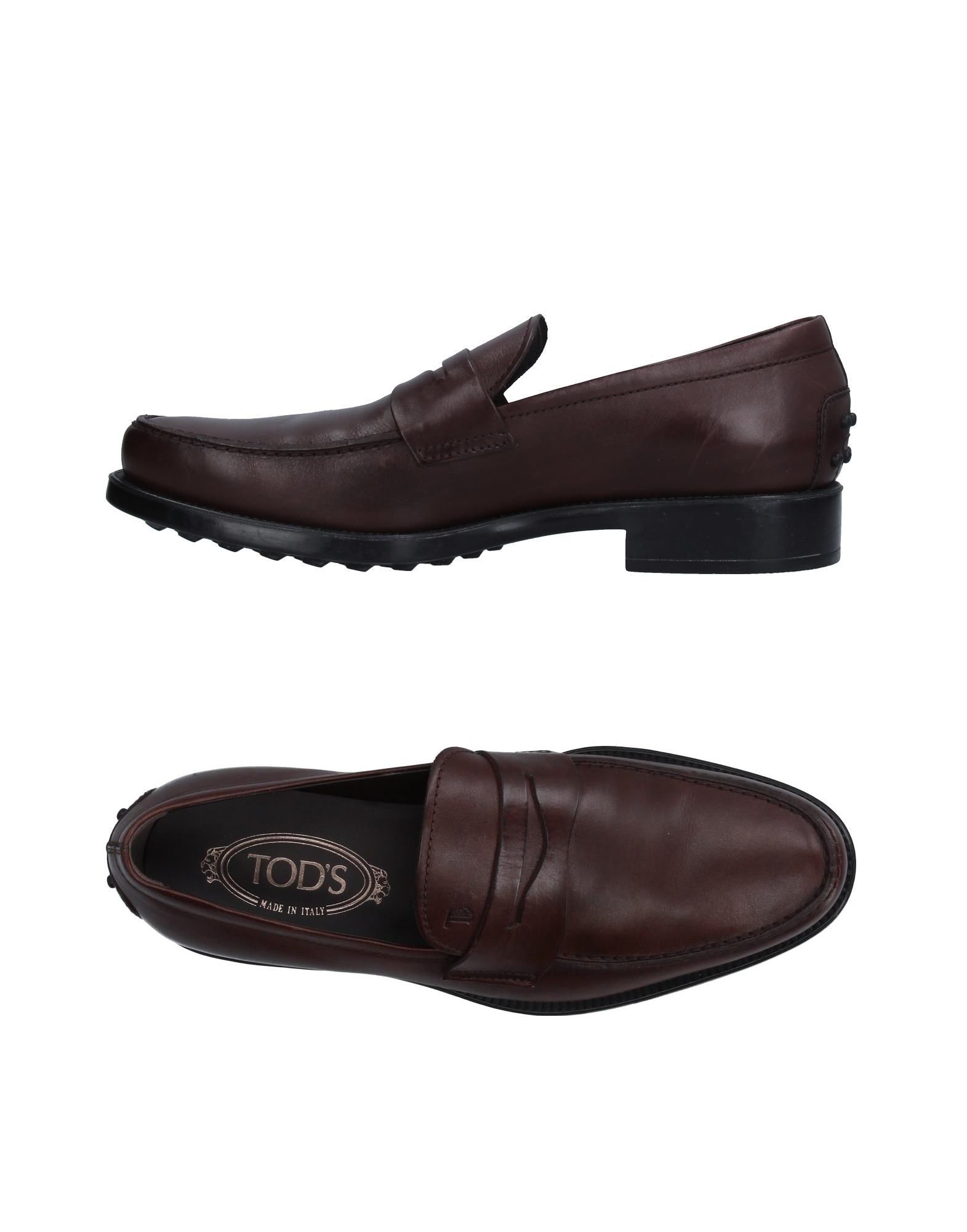 TOD'S Mokassin Herren Dunkelbraun von TOD'S