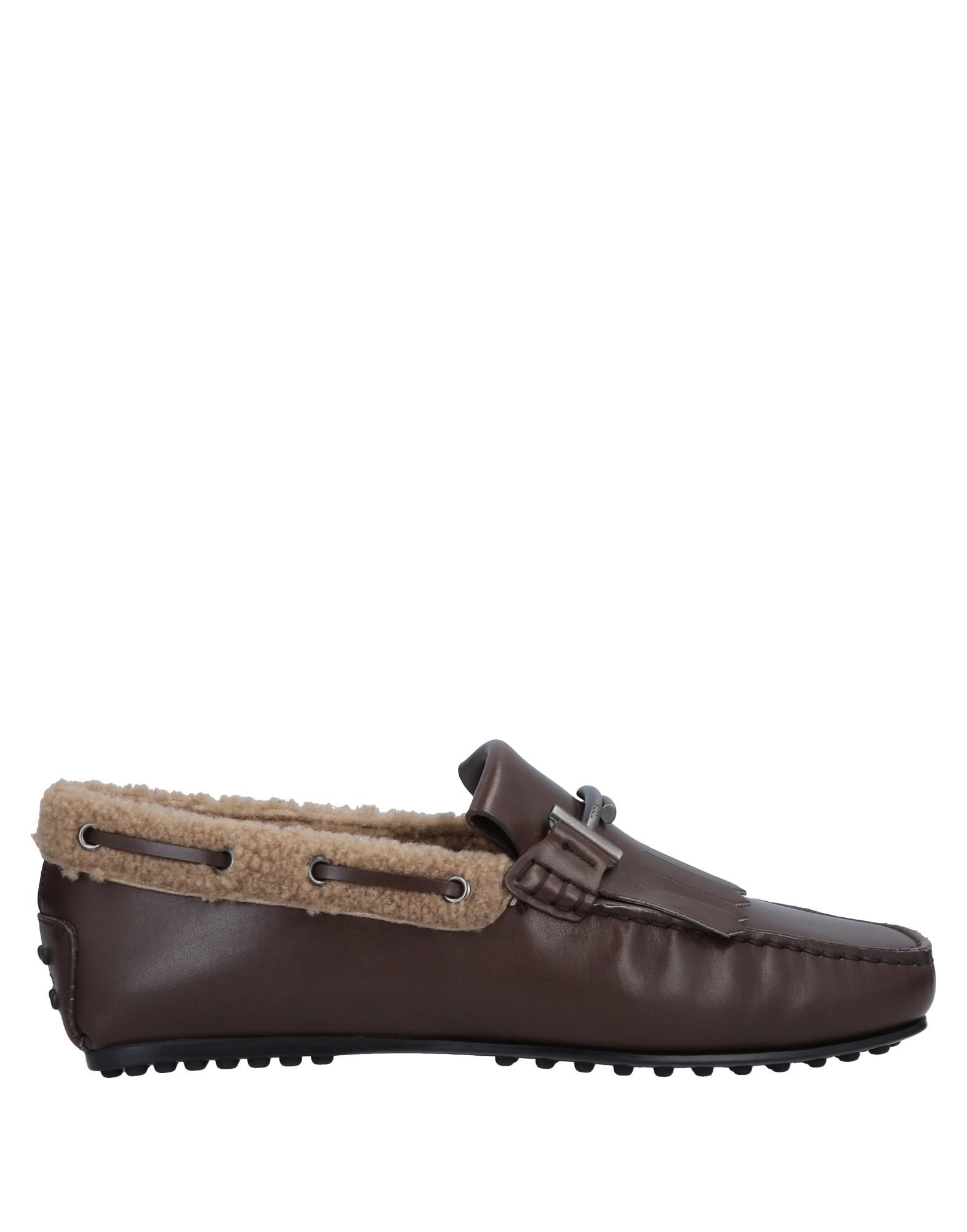 TOD'S Mokassin Herren Dunkelbraun von TOD'S