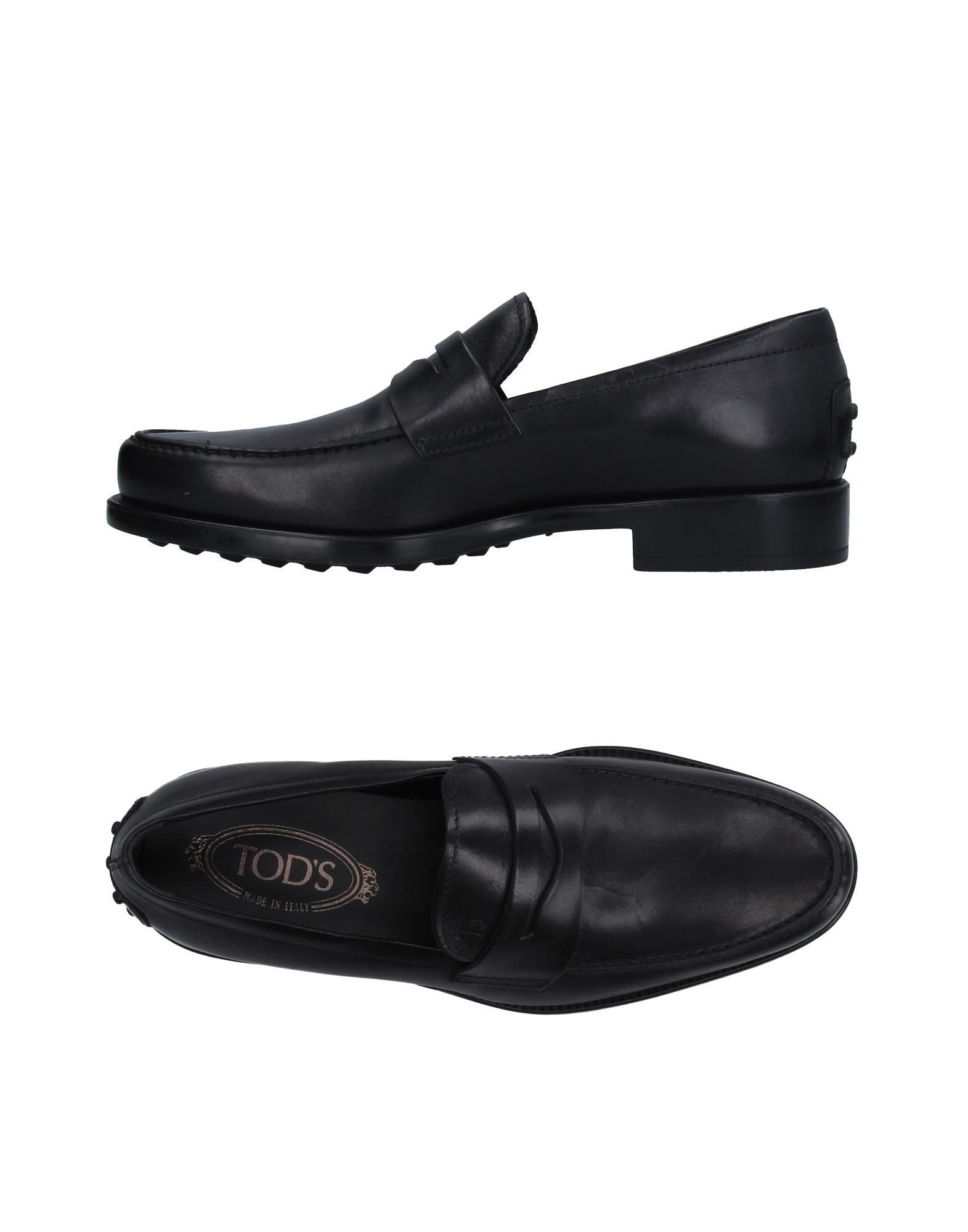 TOD'S Mokassin Herren Schwarz von TOD'S