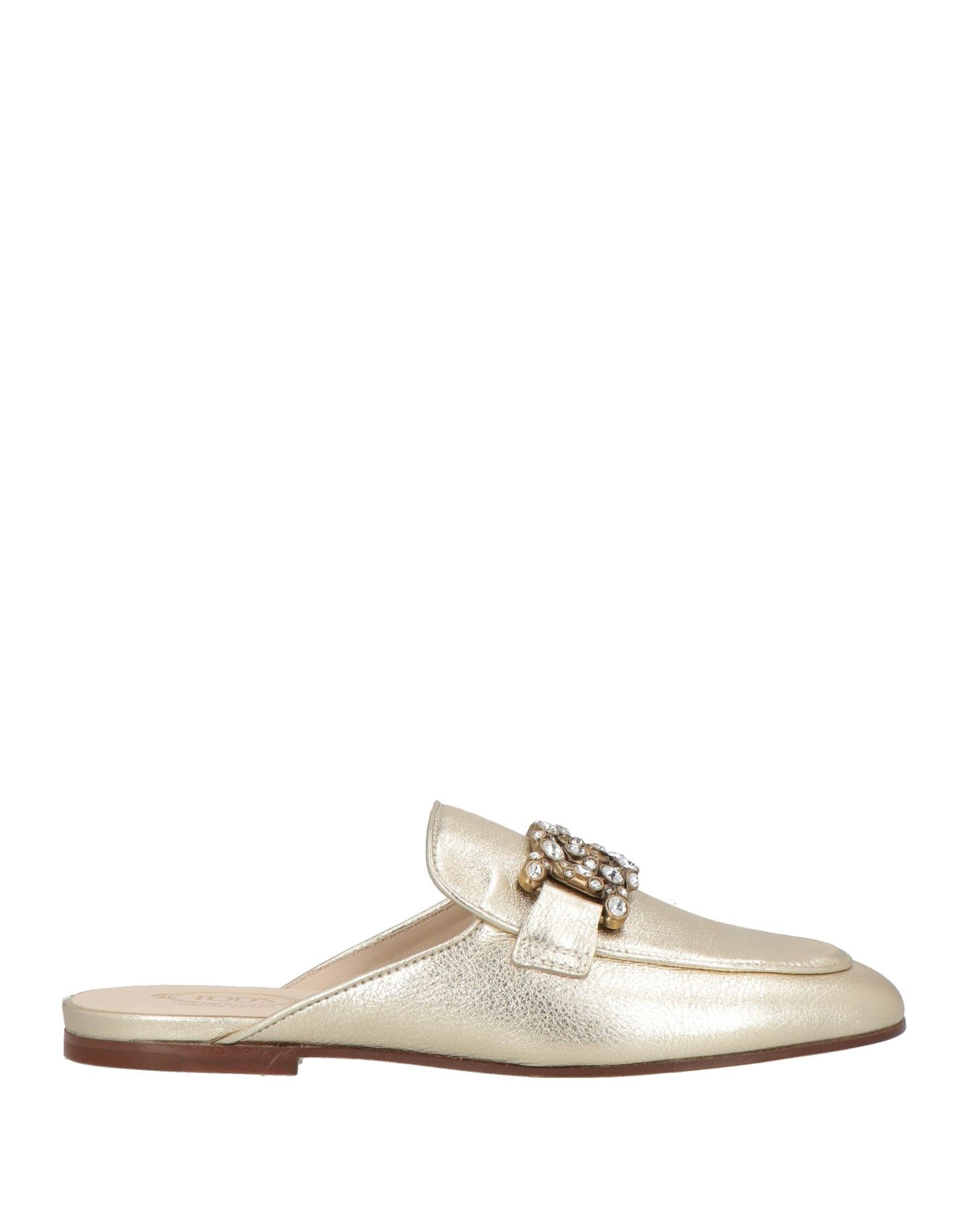 TOD'S Mules & Clogs Damen Gold von TOD'S