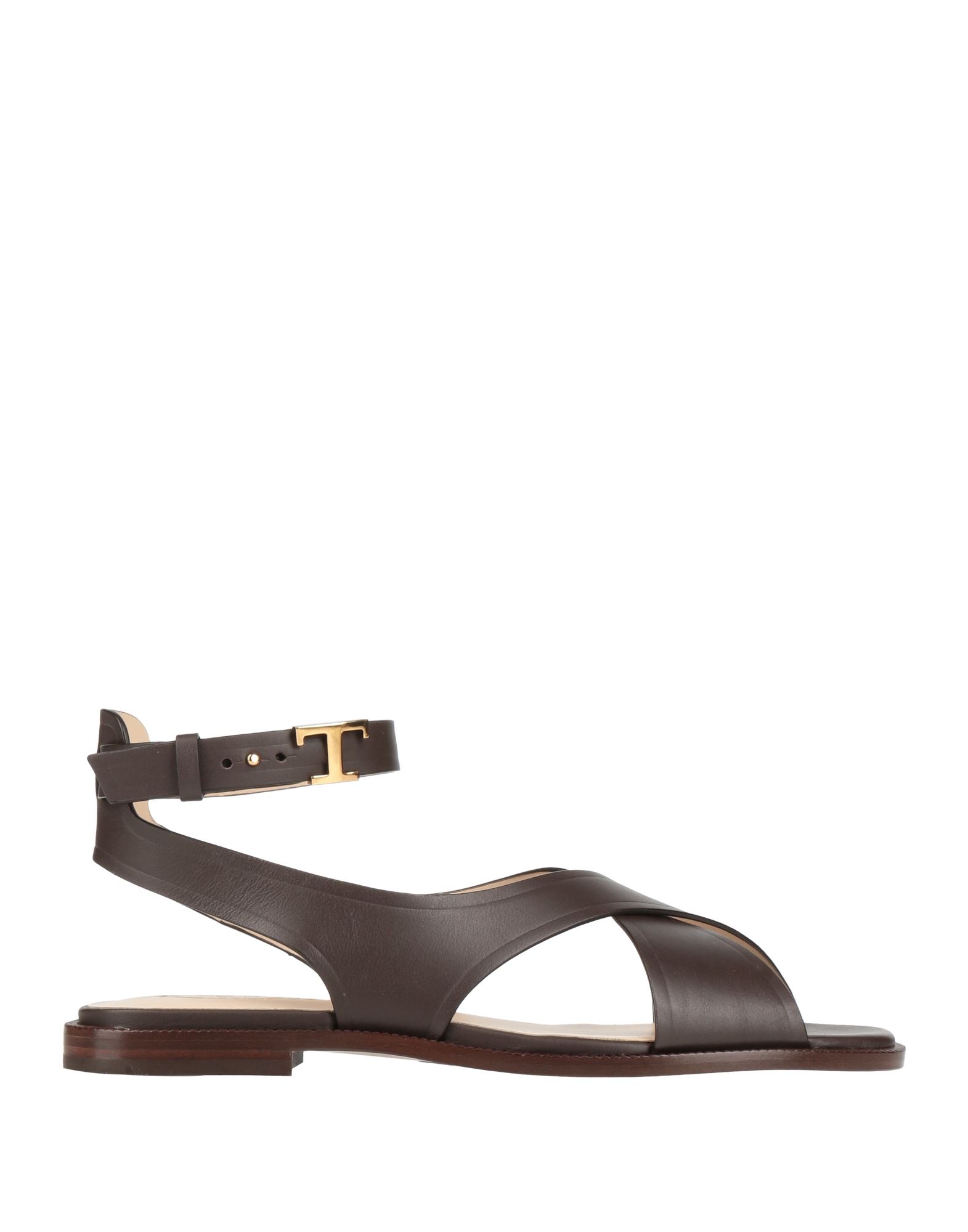TOD'S Sandale Damen Dunkelbraun von TOD'S