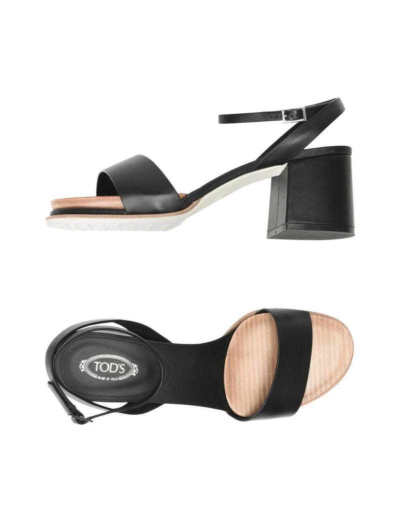 TOD'S Sandale Damen Schwarz von TOD'S