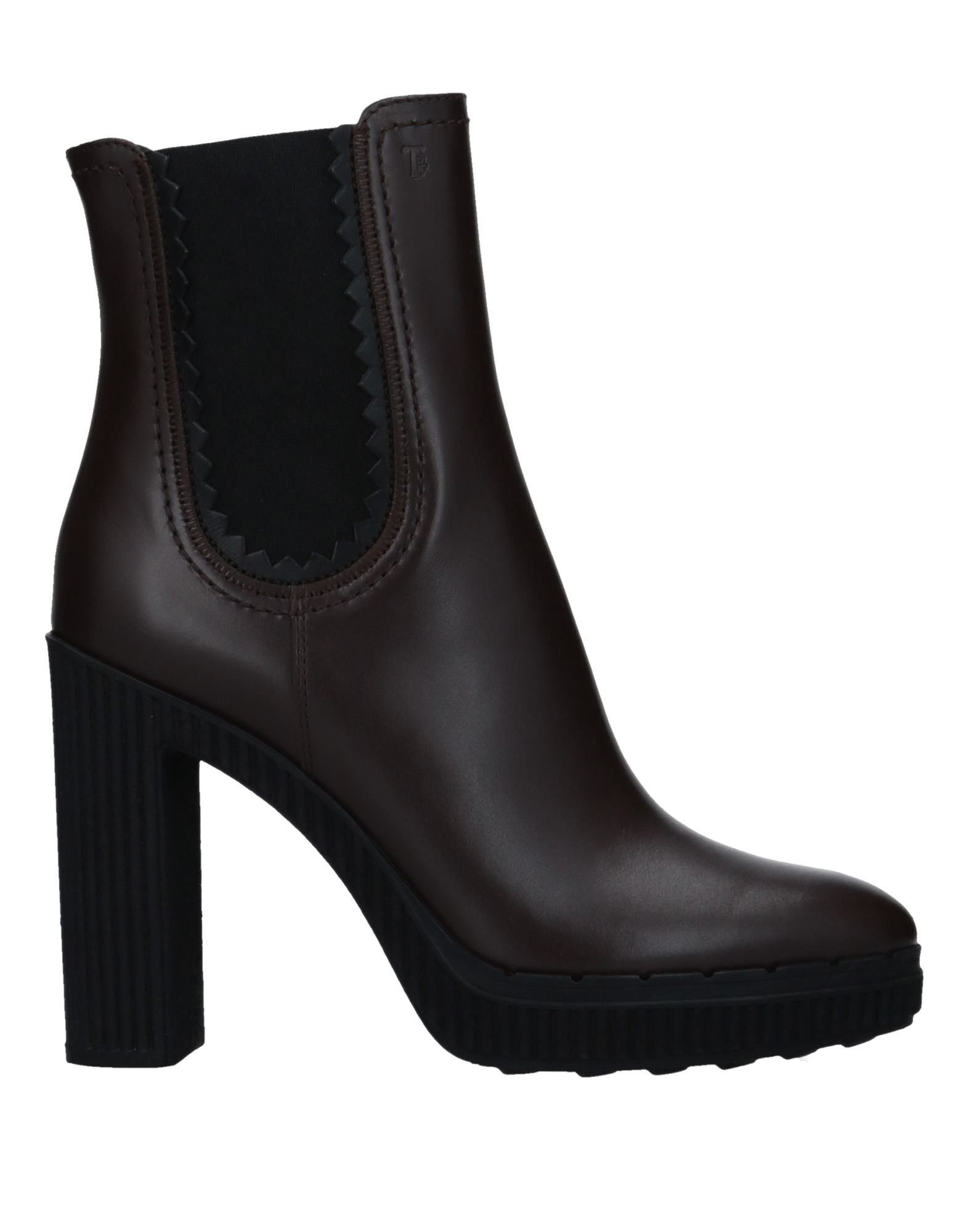 TOD'S Stiefelette Damen Dunkelbraun von TOD'S