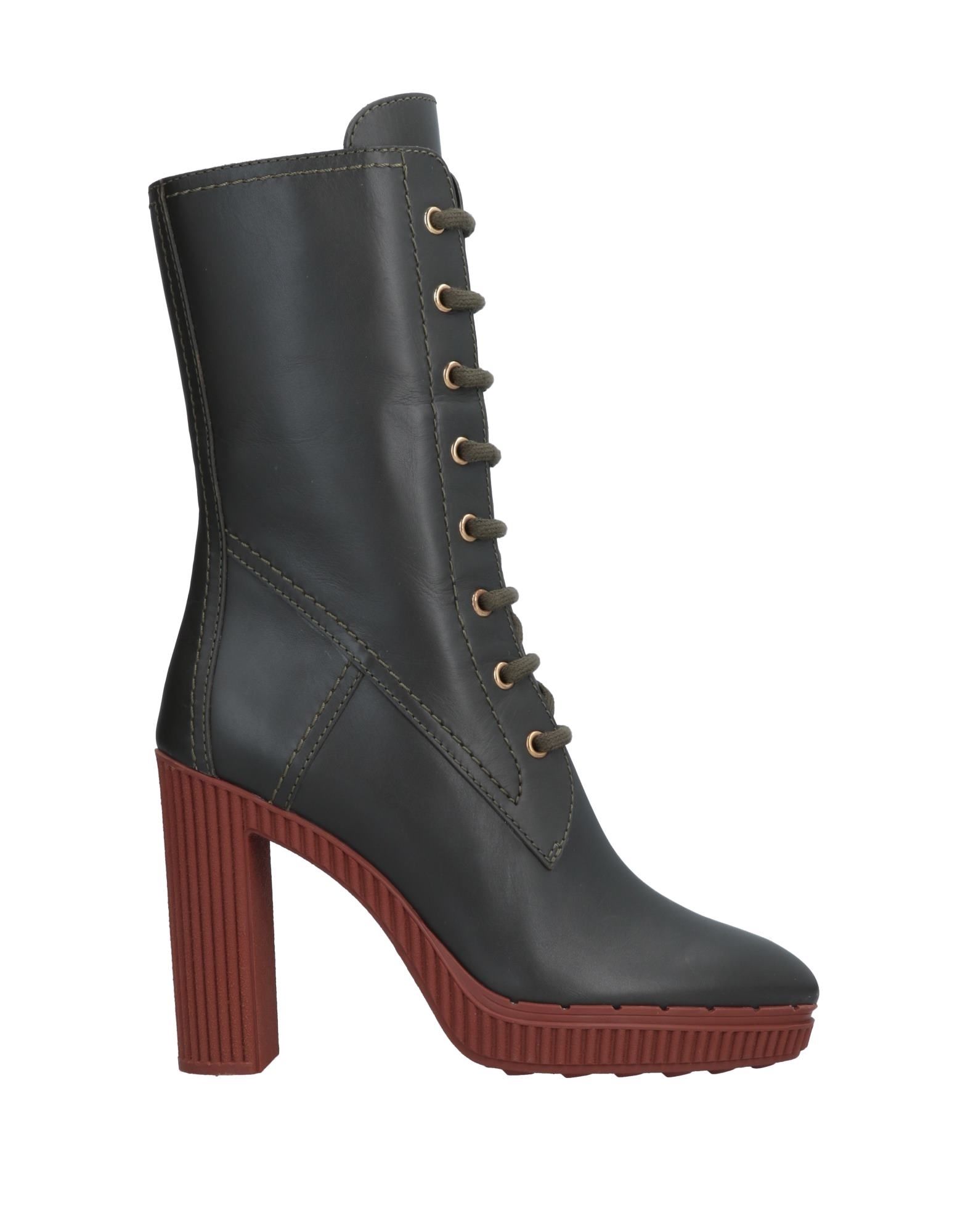TOD'S Stiefelette Damen Dunkelgrün von TOD'S