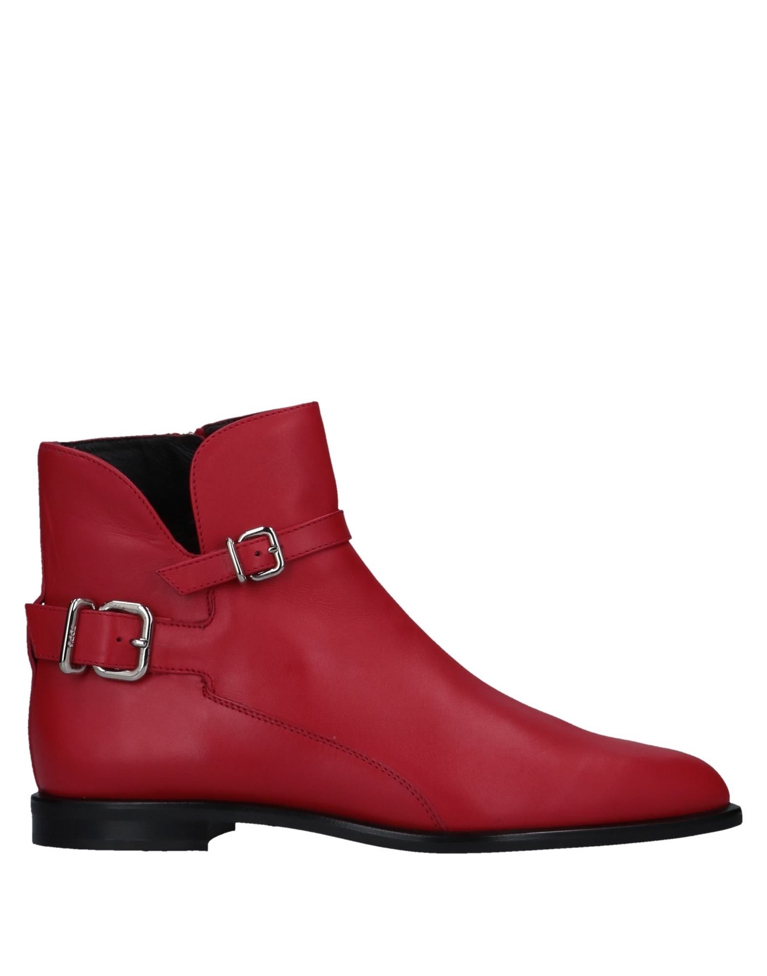 TOD'S Stiefelette Damen Rot von TOD'S