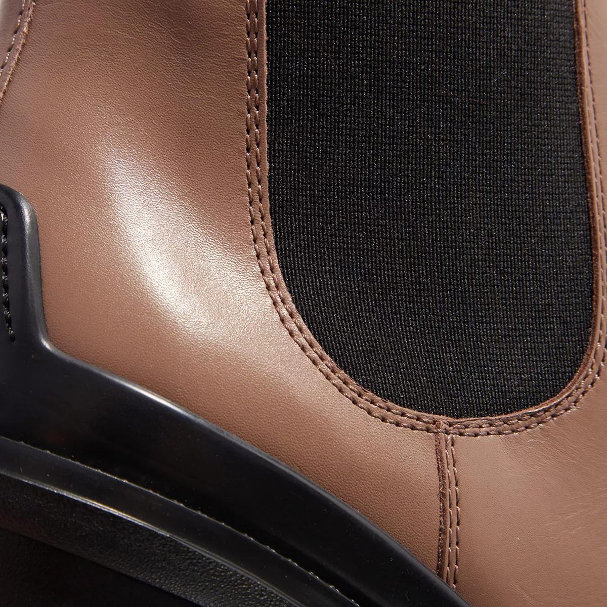 Tod's Boots & Stiefeletten - Heeled Boots Leather - Gr. 41 (EU) - in Braun - für Damen von TOD'S