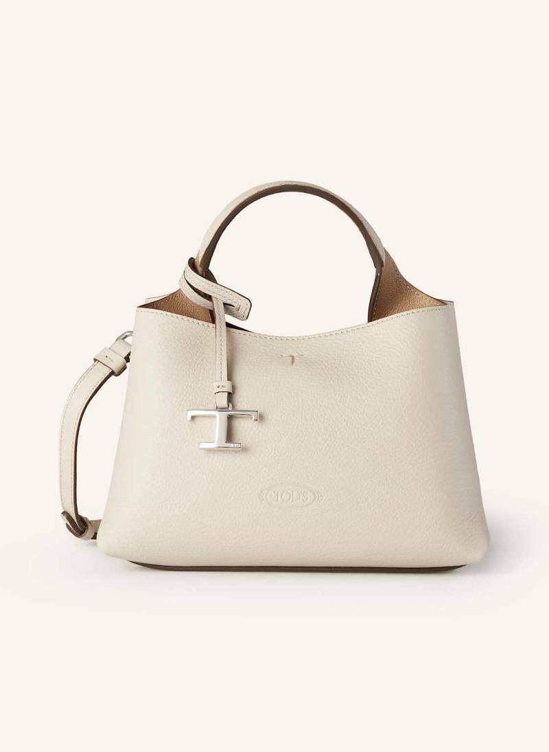 Tod's Handtasche weiss von TOD'S