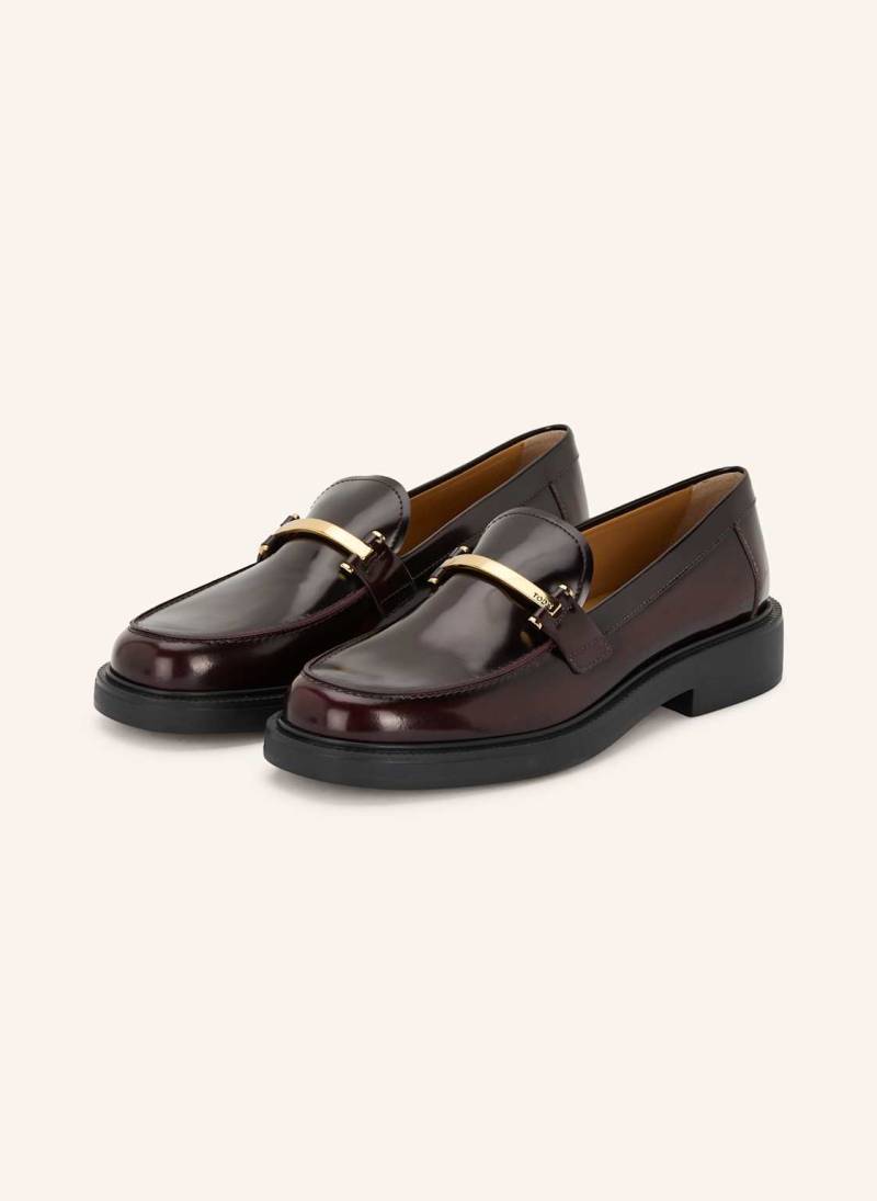 Tod's Loafer rot von TOD'S