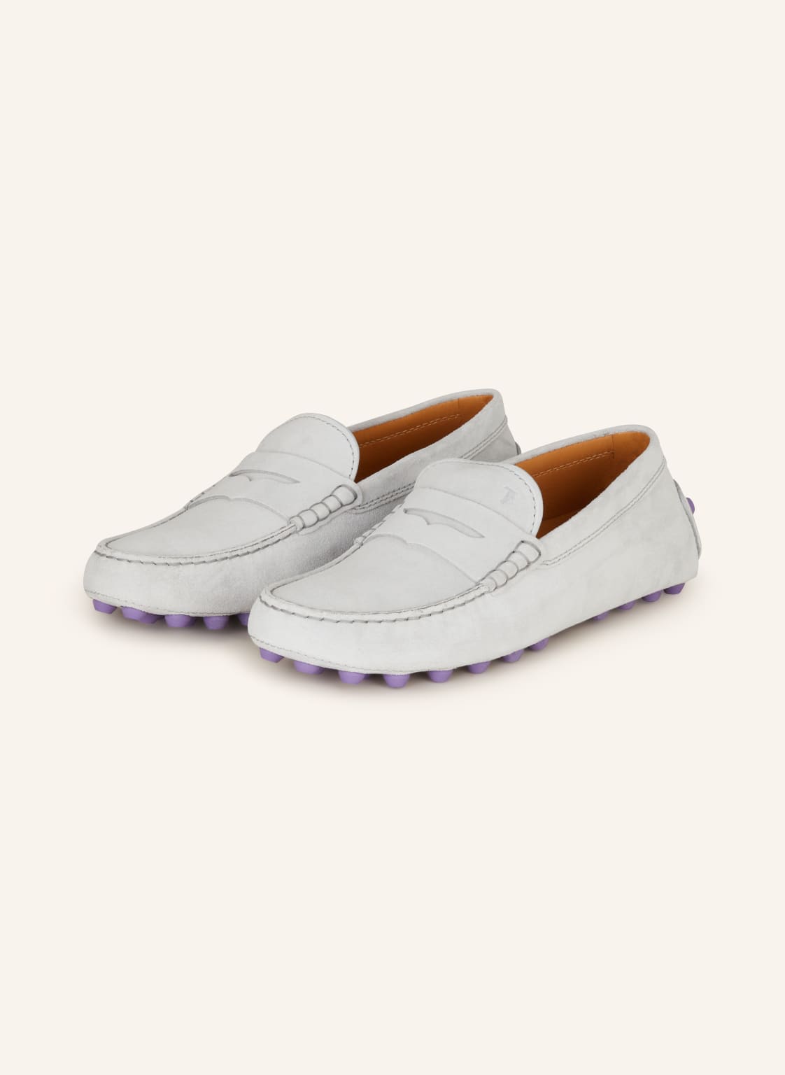 Tod's Mokassins Gommino grau von TOD'S