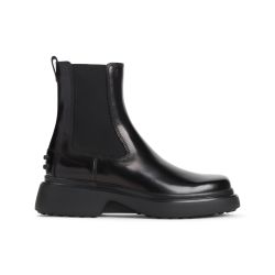 Tod's Schwarze Leder Stiefeletten Für Damen von TOD'S