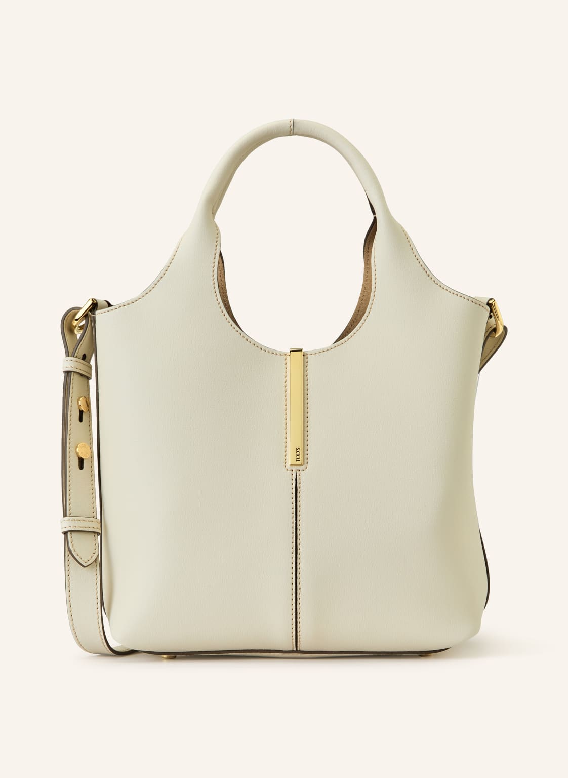 Tod's Shopper Mini weiss von TOD'S