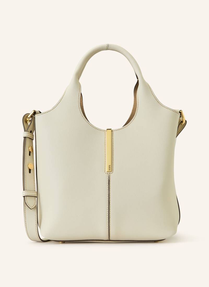 Tod's Shopper Mini weiss von TOD'S